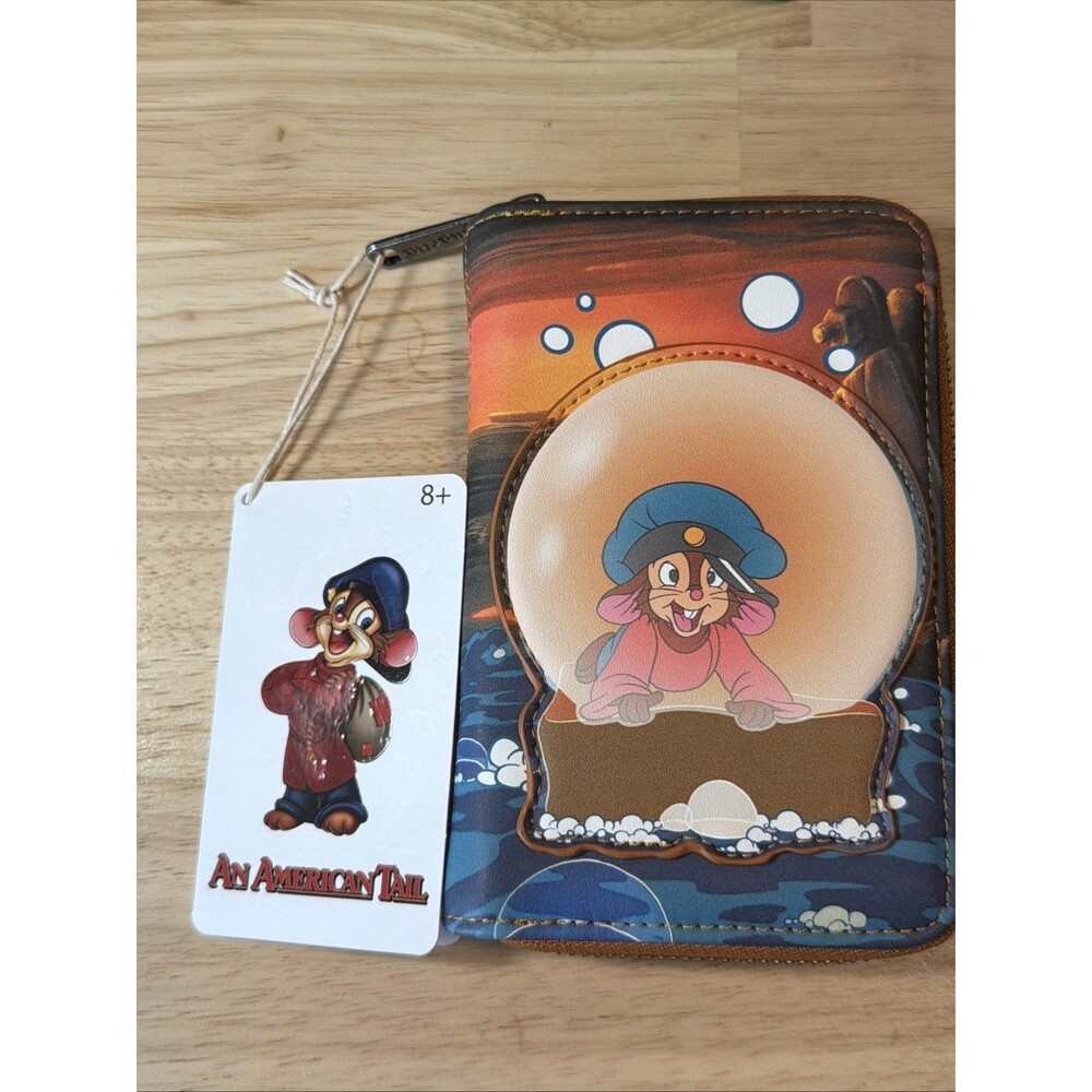 An American Tail Fievel Zip Around Wallet Loungefly